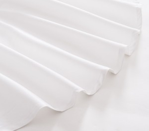 Bán Buôn Top Class 1000TC Tẩy Trắng Bông Trắng Bông Khách Sạn Bộ Đồ Giường Sử Dụng Vải - Product Image 6