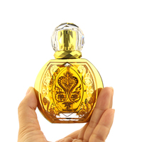 Bouteille de parfum irrégulière 50ml Unique personnaliser vaporisateur bouteille de parfum en verre vide de luxe avec boîte