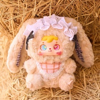100% Authentique SAMUEL Lapin Grande Famille Peluche Boîte Mystère Mignonne Poupée Décorative Cadeau pour Bureau et Chambre