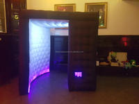 Expédition rapide photobooth portable photomaton tente gonflable de cabine de photo à vendre