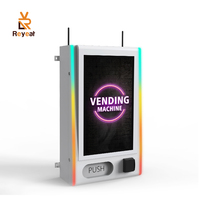 Máquina Expendedora de Pared con Pantalla Táctil Personalizada Reyeah, con Lector de Tarjetas y Verificación de Edad