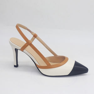 Sandales de créateur à lacets avec talons sandales sexy robe d'été pour femmes chaussures sandales blanches pour femmes - Product Image 6