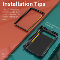 Derniers étuis de téléphone portable antichoc pour couverture de téléphone portable Google Pixel Fold avec porte-anneau 360 protéger l'étui rigide