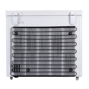 Nueva llegada 200L Single Door Top Open off Grid 12/24V DC Solar Chest Deep Freezer Refrigerador Panel solar y batería al aire libre - Product Image 4