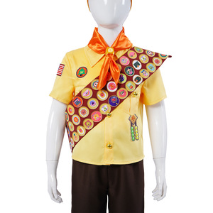 <span class=keywords><strong>Costume</strong></span> complet de cosplay Russell du film d'animation, uniforme de petit explorateur pour adolescents, <span class=keywords><strong>costume</strong></span> de scène pour Halloween et carnaval - Product Image 5
