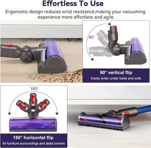 V7/V8/V10/V11/V15 tête de brosse électrique Motorhead pour Dysons <span class=keywords><strong>SV22</strong></span> SV15 SV28 SV14 SV27 SV12 SV25 SV10 SV11 - Product Image 4