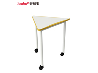 Mesa colaborativa de empalme Hexagonal escolar, escritorio y silla plegables ajustables, muebles escolares, sillas y escritorio escolares dobles
