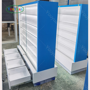 <span class=keywords><strong>Vitrine</strong></span> en verre de lumière de bande de LED personnalisable de vente directe d'usine pour la <span class=keywords><strong>vitrine</strong></span> de magasin de téléphone portable pour l'usage de centre commercial fabriqué en Chine - Product Image 4