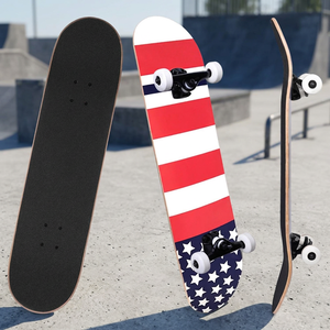 Patineta Ecológica EIGFOH con Logotipo Personalizado - Tabla de Arce de 8 Capas Resistente, Cinta Antideslizante, Trucks Reforzados, 10 Pulgadas de Ancho para Calle - Product Image 2