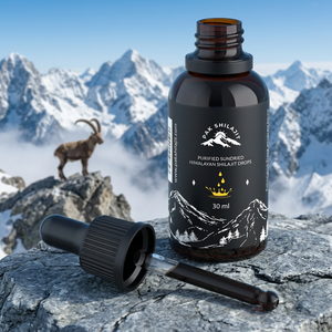 30ML Gouttes liquides de Shilajit naturel de l'Himalaya, riches en acides fulviques et humiques, testées en laboratoire, Shilajit de l'Himalaya séché au soleil - Product Image 1