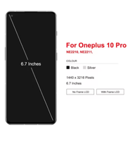 Écran LCD AMOLED avec assemblage tactile pour OnePlus 10 Pro NE2210 NE2211 NE2213 NE2215 NE2217 Écran Lcd