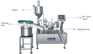 Machine de remplissage de précision à séparation automatique bicomposante en polyuréthane DL-5000 pour cartouches de teinture capillaire, <span class=keywords><strong>gel</strong></span> et huile de <span class=keywords><strong>CBD</strong></span> - Product Image 4