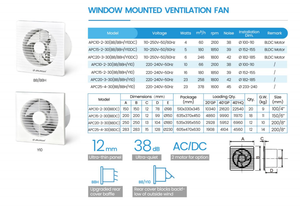 Ventilateur <span class=keywords><strong>d</strong></span>'extraction pour salle de bain, cuisine et chambre à coucher, 4, 6 et 8 pouces - Product Image 3