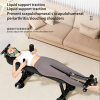 Table de décompression vertébrale électrique pour la récupération sportive des athlètes professionnels et la rééducation des blessures