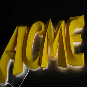 Insegna Luminosa 3D LED Personalizzata per Pubblicità Esterna Impermeabile IP65 per Negozi e Attività Commerciali - Product Image 2