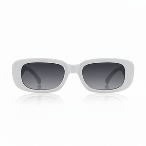 Gafas de sol unisex de moda UV400 blancas 1047 - Product Image 1