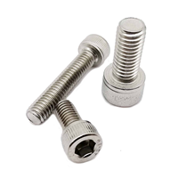 Vis à tête hexagonale en acier inoxydable SS304, cuivre et acier au carbone, résistantes à la rouille, pour usage industriel extérieur
