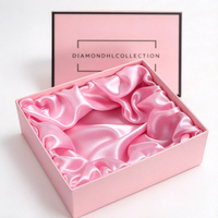 Boîte cadeau rigide de luxe personnalisée avec logo, doublée de satin, emballage haut de gamme pour parfums, bijoux, cosmétiques et petits cadeaux