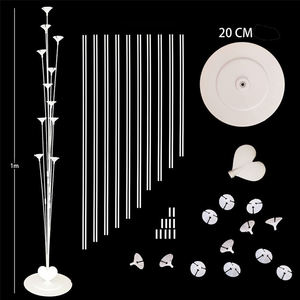 Arco de Globos Ajustable para Bodas, Soporte de Columna de Globos para Piso, Soporte de Fondo de Metal, Suministros para Fiestas, Kit de Soporte para Globos - Product Image 3