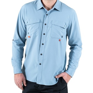 Camisa de <span class=keywords><strong>Senderismo</strong></span> Informal Transpirable con Protección Solar Personalizada de Fábrica, Camisas de Pesca de Secado Rápido de Poliéster <span class=keywords><strong>para</strong></span> Hombre - Product Image 1