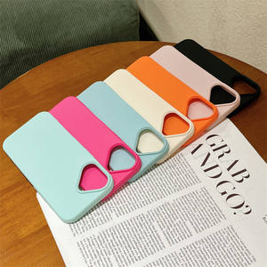 Funda para Teléfono Apple 17 Pro Max con Patrón de Litchi en Color Sólido, Funda Suave para iPhone 16, Textura de Cuero para 15 Pro, 14 Pro - Product Image 6