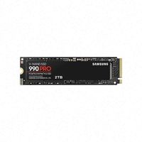 Disque SSD interne SATA 1 To M.2 NVME 990 PRO avec dissipateur thermique pour ordinateur de bureau MZ-V9P2T0CW