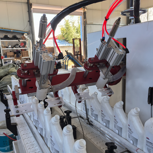 Anti máquina de enchimento ácida plástica corrosiva automática 1000ml para o descorante e o limpador do toalete - Product Image 3