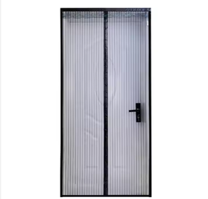 Cortina Mosquitera Magnética <span class=keywords><strong>para</strong></span> Puerta, Estilo Moderno, de Poliéster Resistente, Autosellante, Venta Caliente - Product Image 2