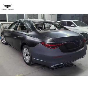 Guardabarros de capó de parachoques trasero delantero de clase S de alta elevación hasta W223 <span class=keywords><strong>Maybach</strong></span> 1:1 modelo para Mercedes Benz W222 Bodykit - Product Image 6