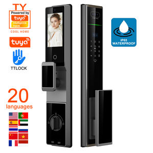 Outdoor Smart Locks für Haustüren Tuya Smart Türschloss mit Kamera und Fingerabdruck 3D-Gesichtserkennung Wasserdichtes Smart <span class=keywords><strong>Lock</strong></span> - Product Image 1
