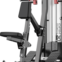 Machine d'adduction et d'abduction MPKS CXF-5036 avec sélection de charge par broches – Équipement de musculation avec pile de poids pour entraînements ciblés des jambes