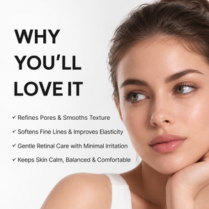 Crème Contour des Yeux Hydratante Anti-Poches et Anti-Rides à 2% de Rétinal et Caféine, 30ml, Marque Privée OEM ODM, Vente en Gros, Logo Personnalisé - Product Image 5