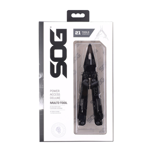 Alicates Multifuncionales Compactos SOG PowerAccess Deluxe, <span class=keywords><strong>Herramientas</strong></span> Plegables de Acero Inoxidable con Cuchillo, Equipo EDC para Actividades al Aire Libre (PA2002-CP) - Product Image 6