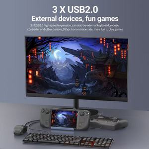 <span class=keywords><strong>Steam</strong></span> Deck Dock Station Multifunktion aler 6-in-1-USB-Hub USB3.0 HDTV 4K PD Lade-Gigabit-Ethernet-Docking station für <span class=keywords><strong>Macbook</strong></span> - Product Image 4