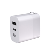 Cargador Ultra Rápido de 45w Tipo C Gan, Cargador Rápido de 45w, Adaptador de Cargador de 45w