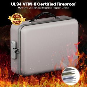 Maleta Portadocumentos Impermeable y Resistente al Fuego con Cierre, Popular, para Pasaportes, Certificados y Documentos - Product Image 4