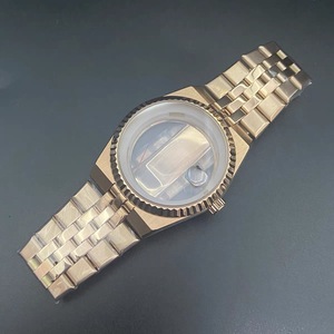 Pièces de rechange pour montre, boîtier en acier massif de 39,5 mm avec verre saphir, compatible avec le mouvement NH35 - Product Image 2