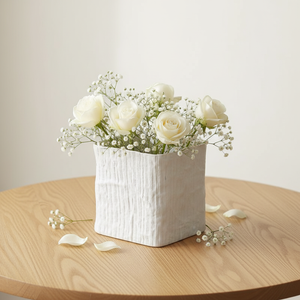 Maceteros de Cemento al por Mayor, Macetas de Cerámica, Floreros de Porcelana para Decoración de Mesa de Comedor, Hogar y Oficina - Product Image 1