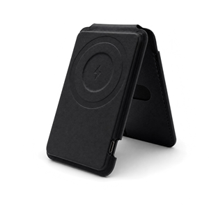 Chargeur magnétique portable pliable 15W à charge rapide, avec logo personnalisé, multifonction, pour usage quotidien, support de carte avec recharge sans fil - Product Image 5