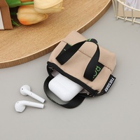 Sac fourre-tout décontracté en toile Huashanqi pour femme, mini sac à main imprimé lettres, grande capacité, tendance, pour étudiante, sac cadeau promotionnel
