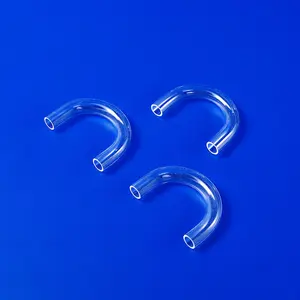 Best selling products 3.3 borosilicate glass neutral material high strength transparency U-bend borosilicate glass tube