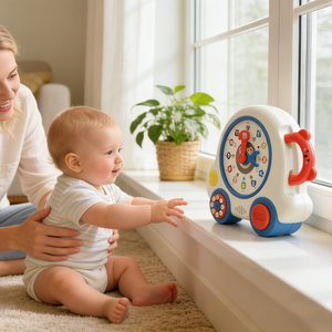 Reloj Despertador Educativo <span class=keywords><strong>para</strong></span> Niños, Fácil de Usar con Función de Lectura de la Hora, 9 Modos de Aprendizaje de Animales, Colores, Formas y Números - Product Image 6