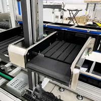 Système de tri automatique à grande vitesse 2500 pièces/h, trieuse de colis, machine de tri 3D pour la logistique e-commerce