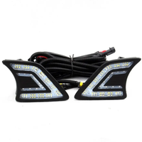 OVOVS – feu avant DRL blanc bleu Super lumineux, phare de jour spécial pour Toyota Hilux 2012-2014