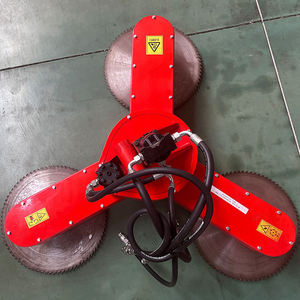 Tractor-mounted Rotating <b>Saw</b> Blade for Cutting, Disc Harrow Attachment for Excavator, Tree Branch Trimming. - Product Image 1