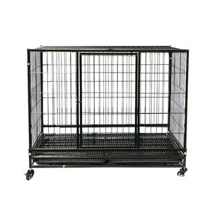 Offre Spéciale grande <span class=keywords><strong>cage</strong></span> pour animaux de compagnie chien maison caisse usine en gros fil de fer chenils en acier massif pliable et pas cher - Product Image 5