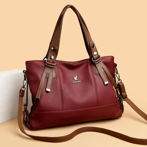 Nouveau Sac à Main Bandoulière Carré Multicolore en PU pour Femme, Style Classique et Luxe, avec Chaînes, Grande Capacité 2-2.9L, Souple, Collection 2024 - Product Image 4