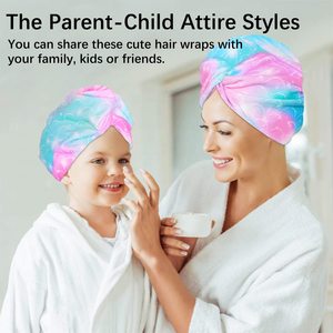 2024ลดกระหน่ำไมโครไฟเบอร์เลิฟยูนิคอร์นหมวกคลุม<span class=keywords><strong>ผม</strong></span>เด็กแบบนุ่มซึมซับได้ดี - Product Image 6