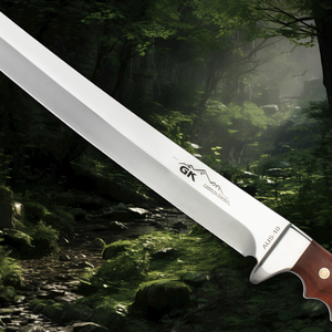 Cuchillo Katana para supervivencia al aire libre, alta dureza, autodefensa, portátil, para uso doméstico y camping. - Product Image 2
