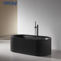 Baignoire moderne portable à rayures Foshan avec drain, en acrylique ABS, style australien, baignoire d'angle, vente directe d'usine